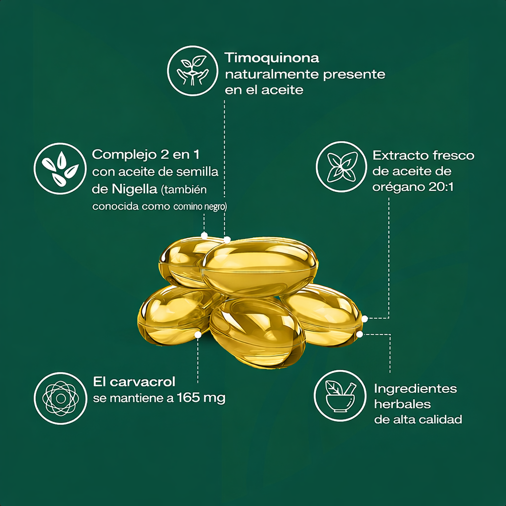 Cápsulas de Aceite de Orégano®